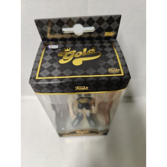 Funko Gold Stephen Curry Blue Yellow Jersey - Premium Vinyl Figure NBA Warriors - Picture 4 of 10